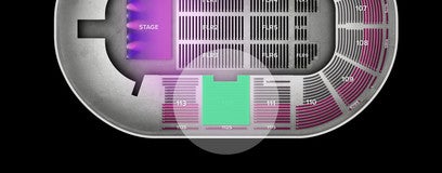 Seat view from Section