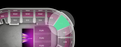 Seat view from Lower