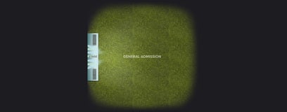 Seat view from Front GA