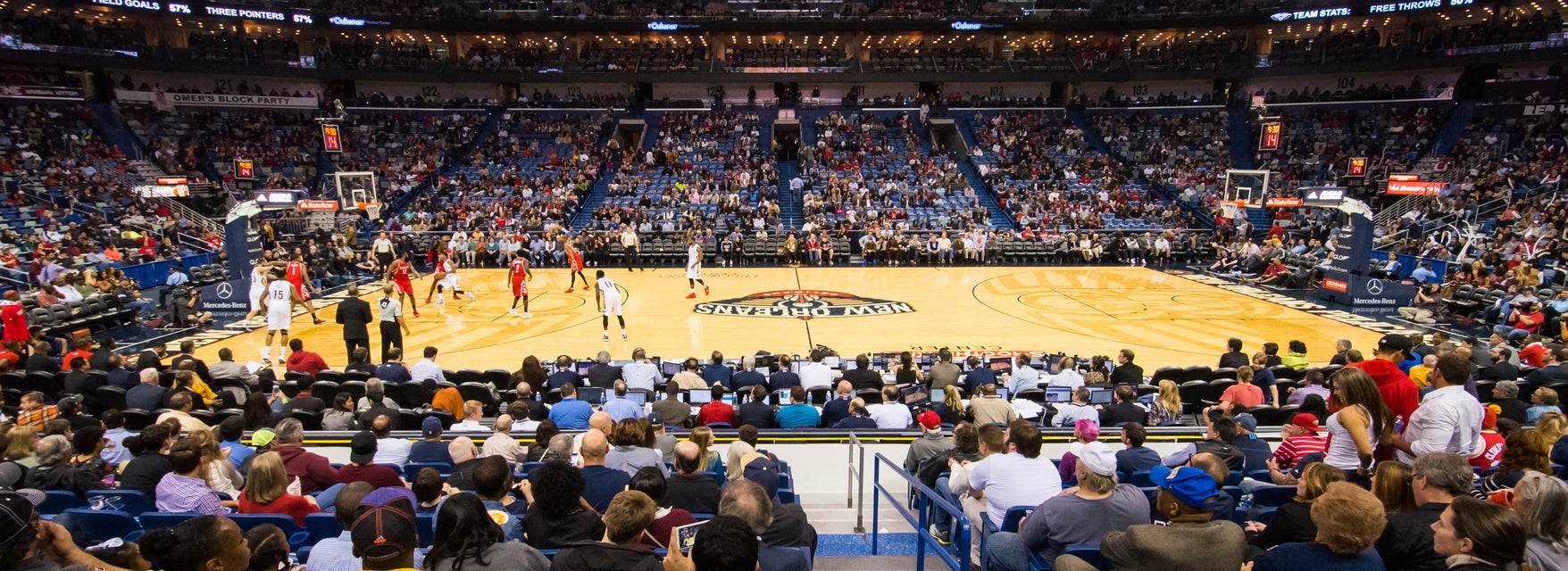 Seat view from Club