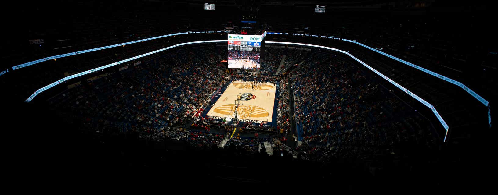 Seat view from Upper Level Baseline