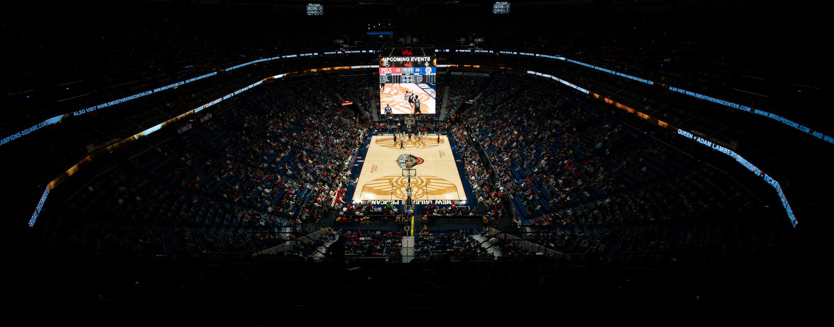 Seat view from Upper Level Baseline