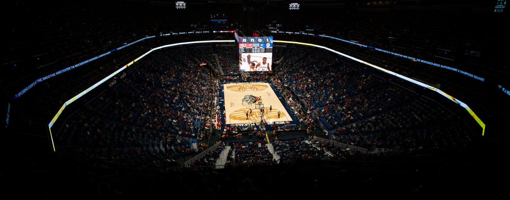 Seat view from Upper Level Baseline