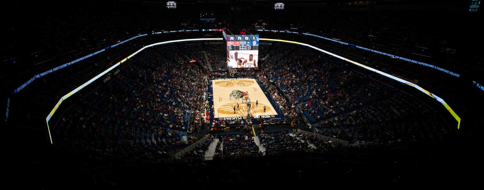 Seat view from Upper Level Baseline