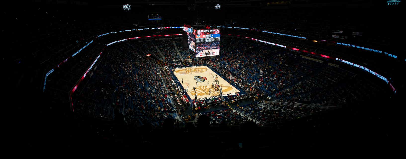Seat view from Upper Level Baseline