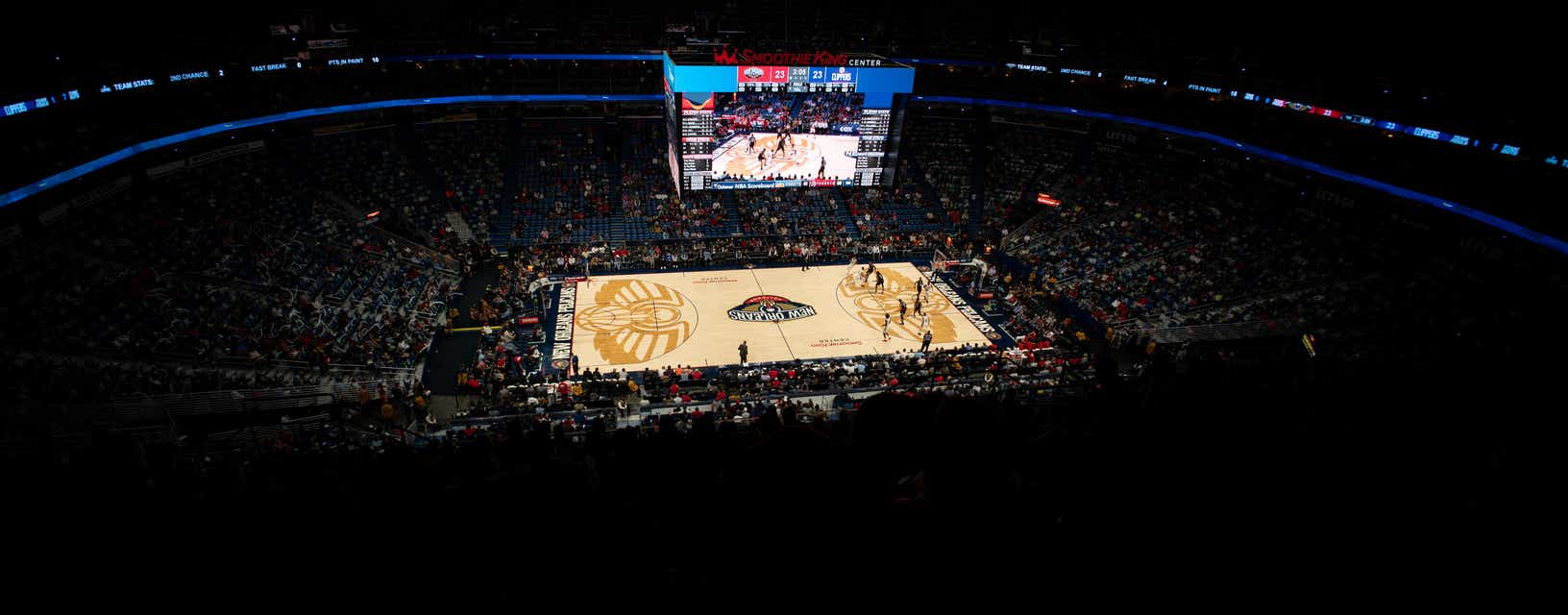Seat view from Upper Level Center