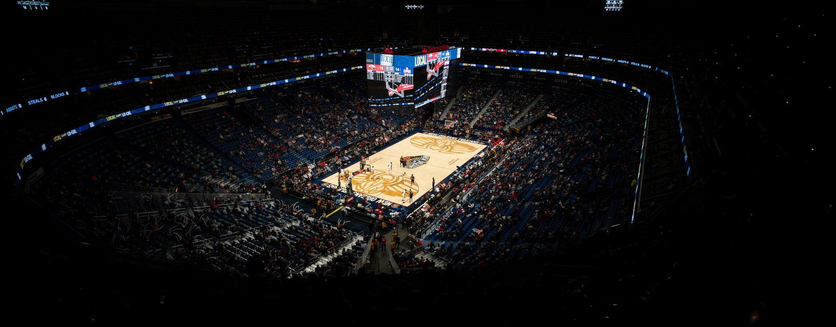 Seat view from Upper Level Baseline