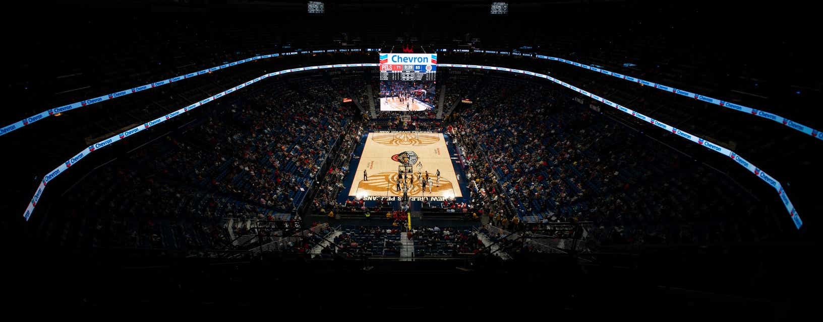 Seat view from Upper Level Baseline