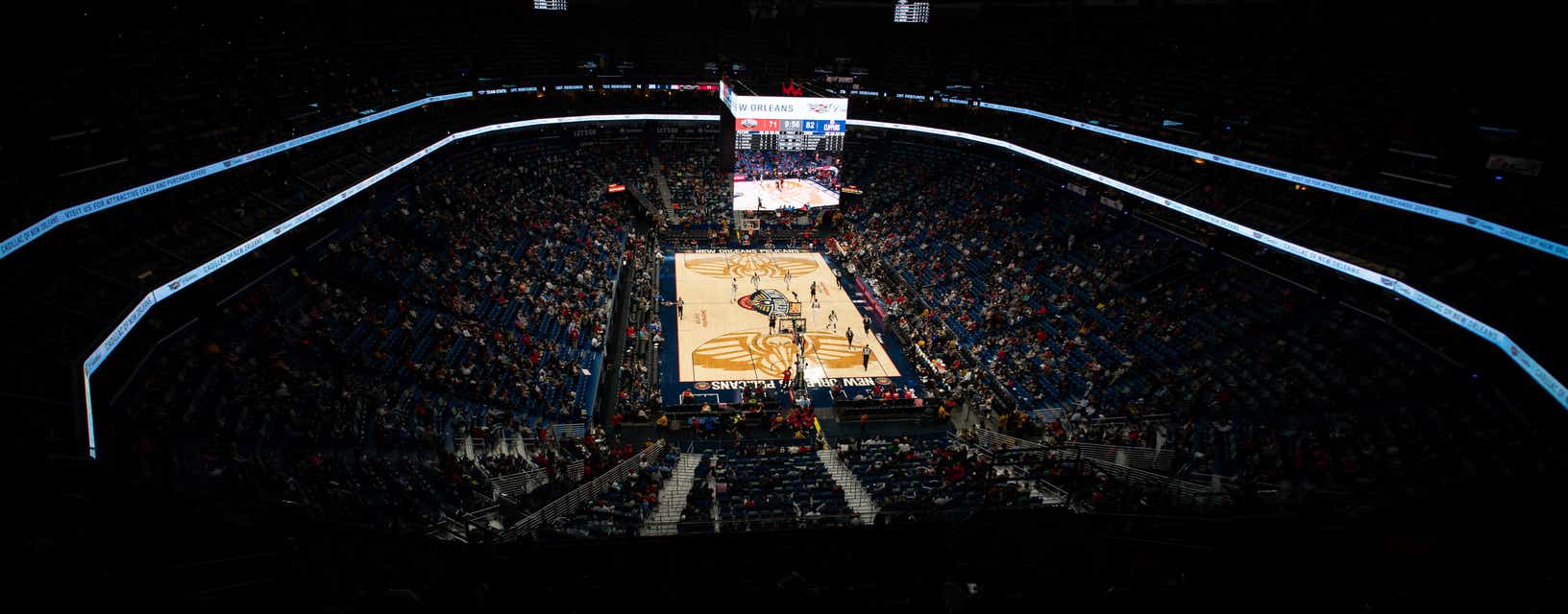 Seat view from Upper Level Baseline