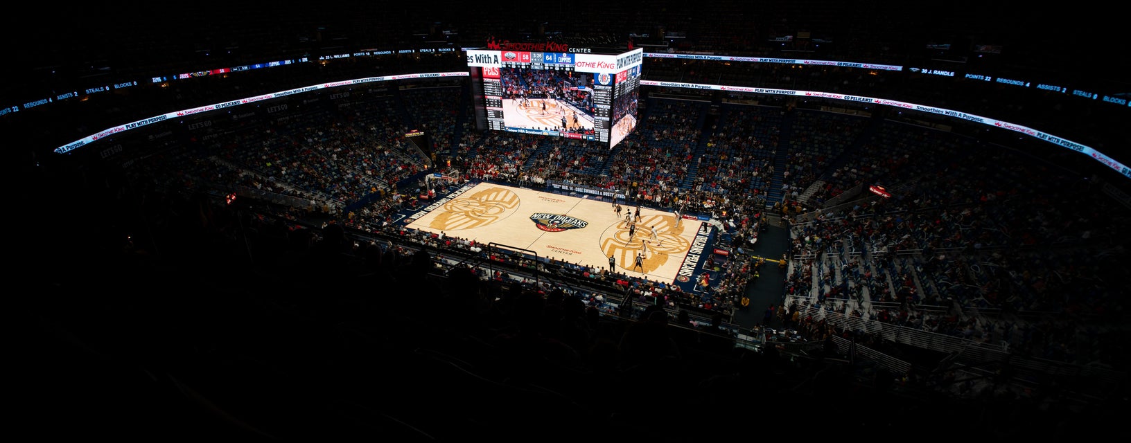 Seat view from Upper Level Center