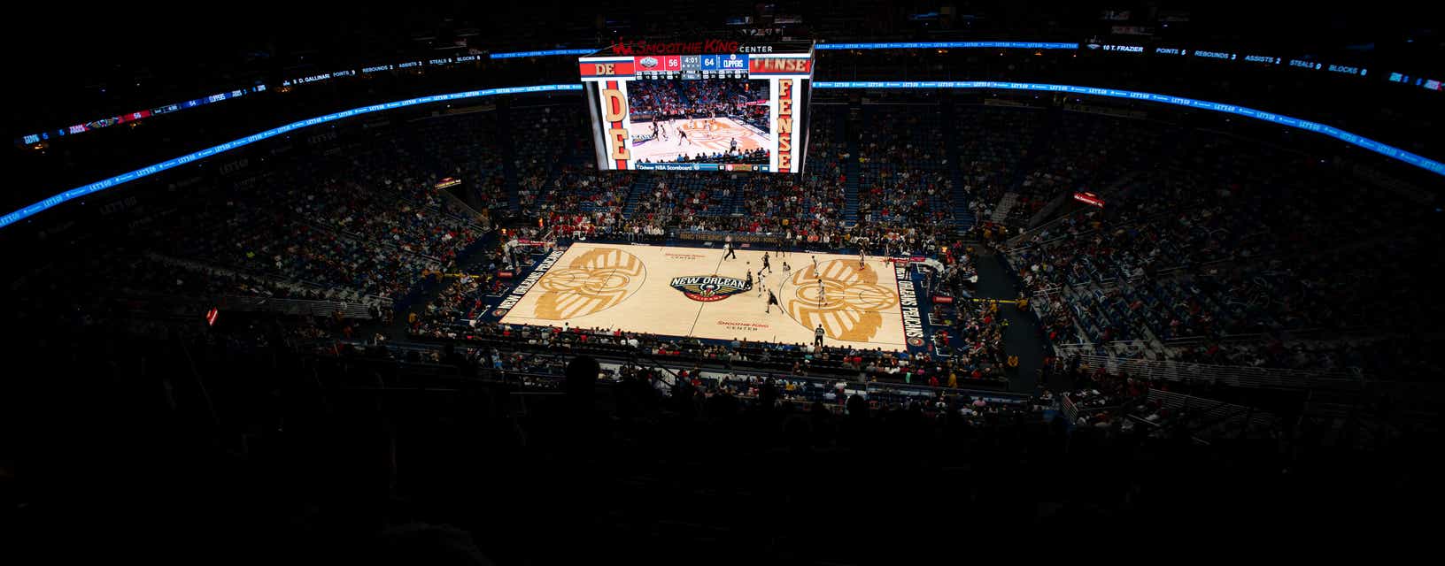 Seat view from Upper Level Center