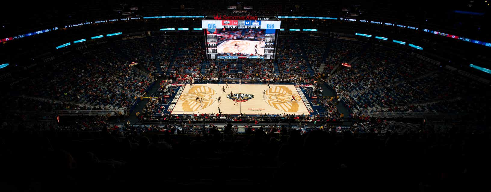 Seat view from Upper Level Center