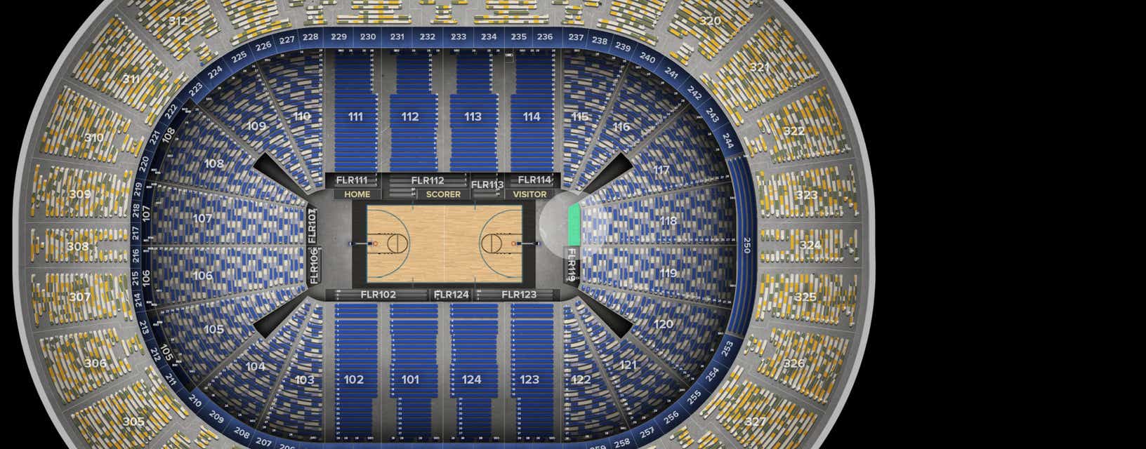 Seat view from Floor