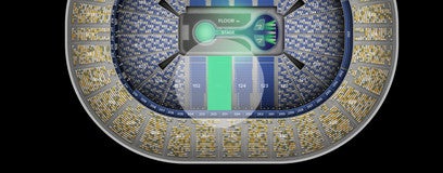 Seat view from Lower