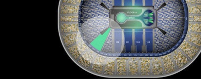 Seat view from Lower