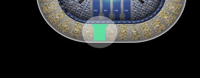 Seat view from Upper