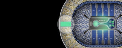 Seat view from Upper