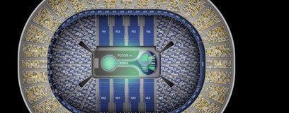 Seat view from Pit A