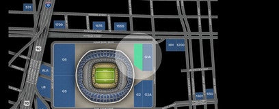 Seat view from Garage 1