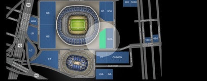 Seat view from Garage 2