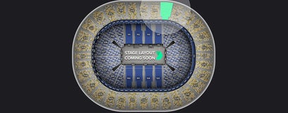 Seat view from Upper Level Center