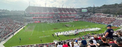 Seat view from Upper