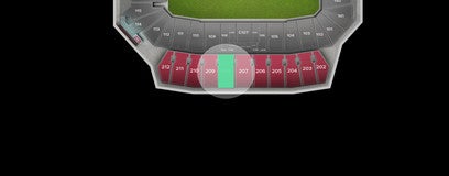 Seat view from Upper