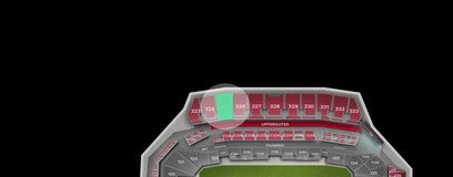 Seat view from Upper