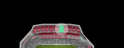 Seat view from Upper