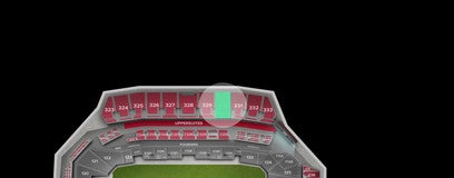 Seat view from Upper