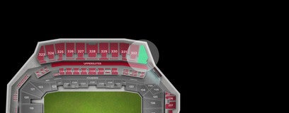 Seat view from Upper