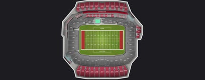 Seat view from Club