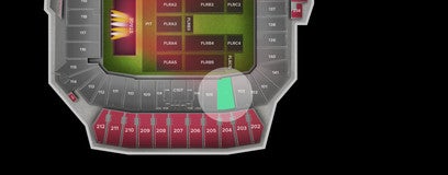 Seat view from Lower