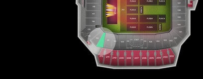 Seat view from Lower