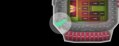 Seat view from Lower