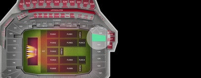 Seat view from Lower