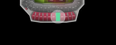 Seat view from Middle