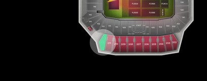 Seat view from Middle