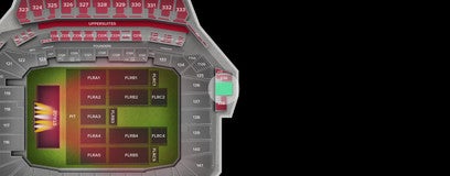 Seat view from Middle