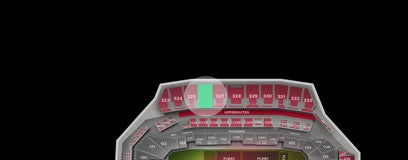 Seat view from Upper