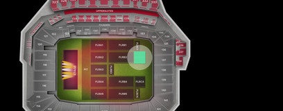 Seat view from Floor