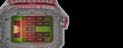 Seat view from General Admission