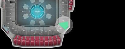 Seat view from Lower