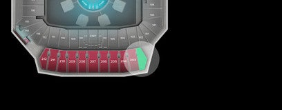 Seat view from Upper