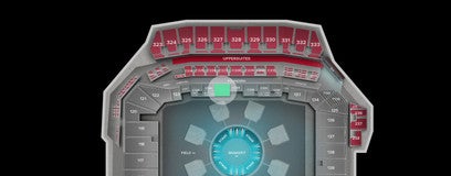 Seat view from Club