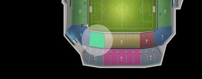 Seat view from Category