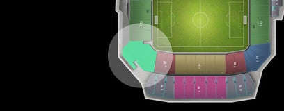 Seat view from Category