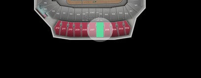 Seat view from Upper