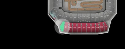 Seat view from Upper