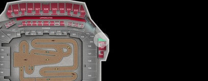 Seat view from Upper